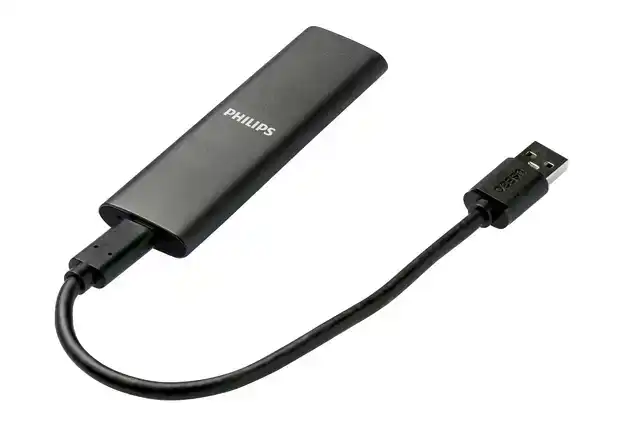 SSD PHILIPS EXTERNE 250GB USB-C GRIJS