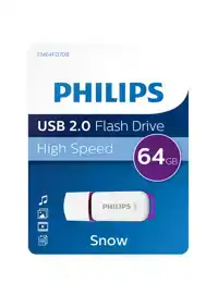 USB-STICK PHILIPS FLASH DRIVE SNOW 64GB