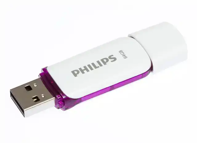 USB-STICK PHILIPS FLASH DRIVE SNOW 64GB