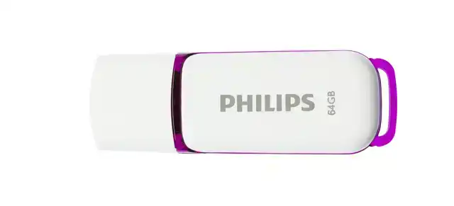 USB-STICK PHILIPS FLASH DRIVE SNOW 64GB