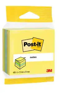 MEMOBLOK 3M POST-IT 2012L 51X51MM KUBUS