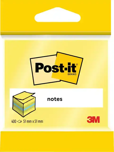 MEMOBLOK 3M POST-IT 2012L 51X51MM KUBUS