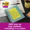 MEMOBLOK 3M POST-IT 101X101 SS GROEN