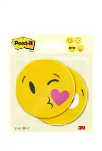 MEMOBLOK 3M POST-IT 2030-EMO SMILEY