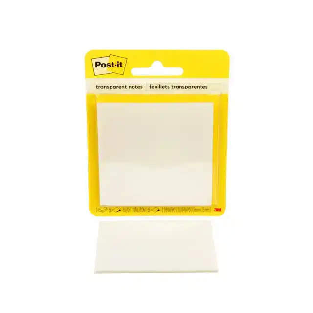 MEMOBLOK 3M POST-IT 73X73MM TRANSPARANT