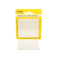 MEMOBLOK 3M POST-IT 73X73MM TRANSPARANT