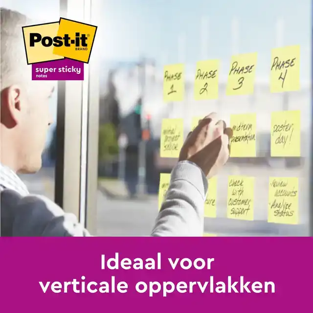 MEMOBLOK 3M POST-IT 654 RSSCOL 76X76MM