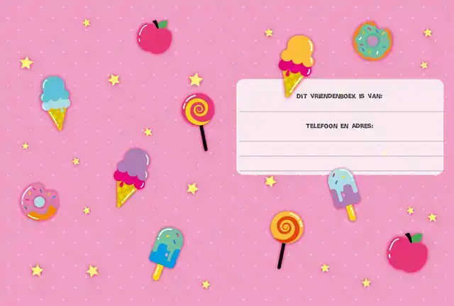 UNICORN VRIENDENBOEK