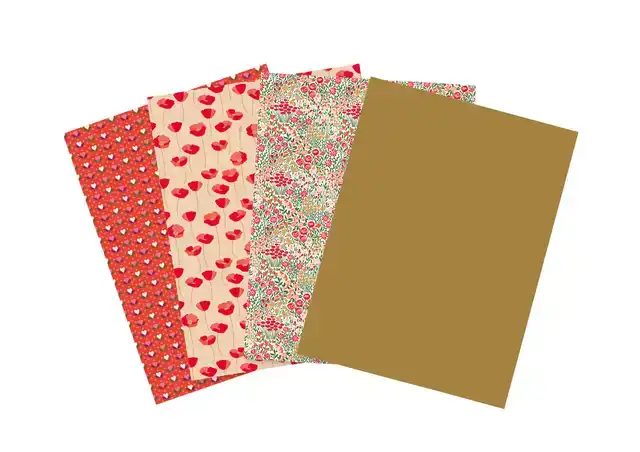 HOBBYPAPIER DÃ©COPATCH 30X40 4V LOVE IN