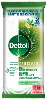 REINIGINGSDOEKJES DETTOL TC EUCALYP EN