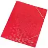 ELASTOMAP LEITZ WOW A4 3 KLEPPEN ROOD