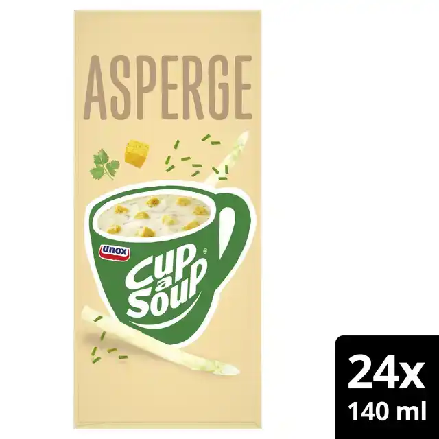 CUP-A-SOUP UNOX ASPERGE 24X140ML