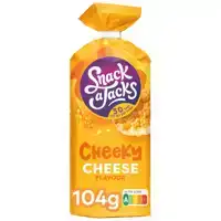 RIJSTWAFEL SNACK-A-JACKS CHEESE PAK 104