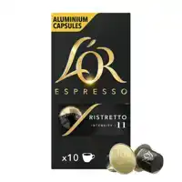 KOFFIECUPS L'OR ESPRESSO RISTRETTO 10