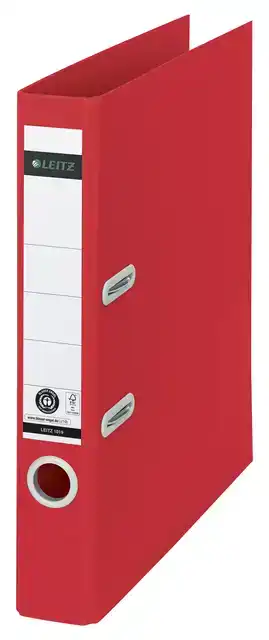 ORDNER LEITZ RECYCLE 180° 50MM ROOD
