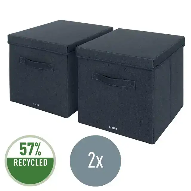 OPBERGDOOS LEITZ GESTOF MET DEKSEL