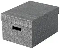 OPBERGDOOS ESSELTE 265X205X365MM GRIJS