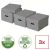 OPBERGDOOS ESSELTE 265X205X365MM GRIJS