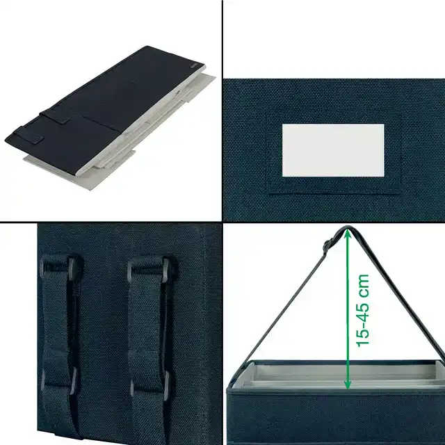OPBERGTAS LEITZ GESTOFFEERD