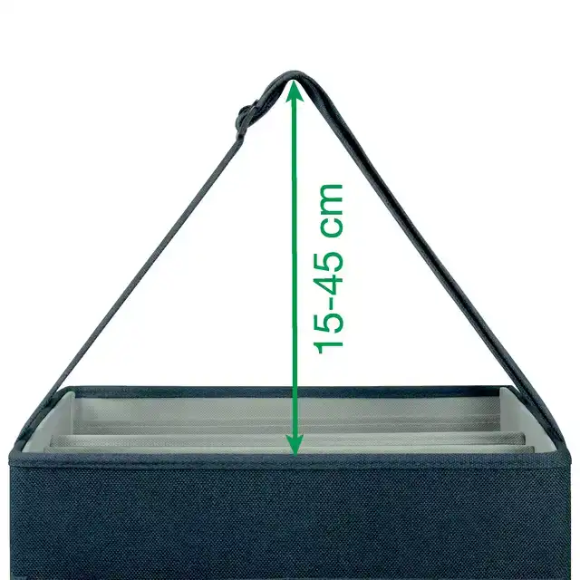 OPBERGTAS LEITZ GESTOFFEERD