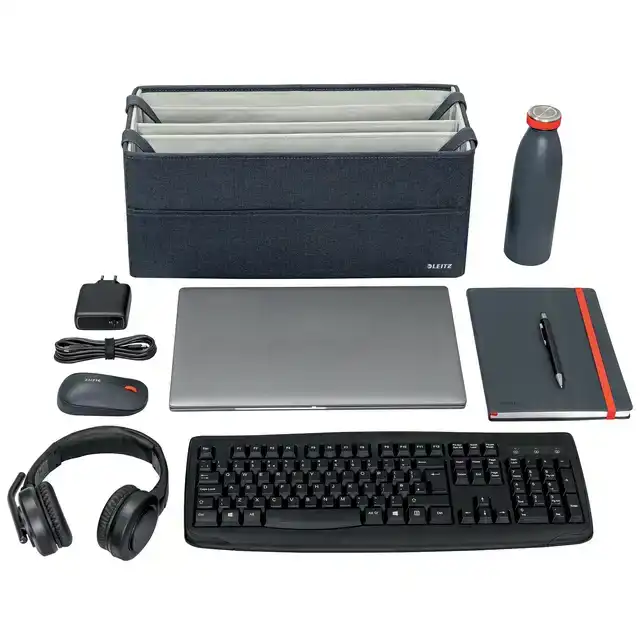 OPBERGTAS LEITZ GESTOFFEERD