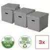 OPBERGDOOS ESSELTE 320X315X365MM GRIJS