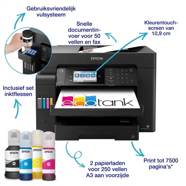 MULTIFUNCTIONAL INKTJET EPSON ECOTANK