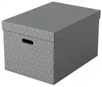 OPBERGDOOS ESSELTE 355X305X510MM GRIJS