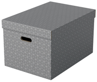 OPBERGDOOS ESSELTE 355X305X510MM GRIJS