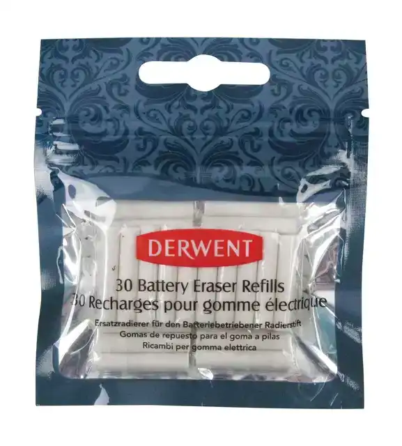 NAVULLING DERWENT GUM OP BATTERIJEN 30