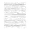 LETTER SET IEZZY VOOR LETTERBORD 2X150