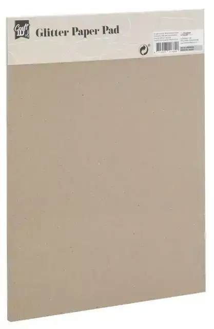 HOBBYKARTON GLITTER CARFTID 24X34CM
