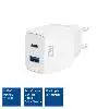 20W LADER 2-POORTS USB A+C PPS