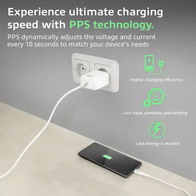 35W LADER 1-POORT USB C PPS