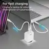 65W LADER 2-POORTS USB C PPS