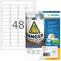 ETIKET HERMA 9536 45.7X21.2 WEERBEST WT