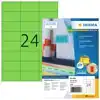 ETIKET HERMA 4409 70X37MM GROEN 2400