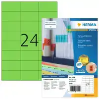 ETIKET HERMA 4409 70X37MM GROEN 2400