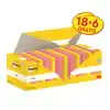 MEMOBLOK 3M POST-IT 654-COL 76X76MM