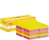 MEMOBLOK 3M POST-IT 654-COL 76X76MM