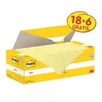 MEMOBLOK 3M POST-IT 655-CY 76X127MM