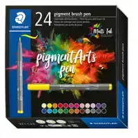 BRUSHPEN STAEDTLER PIGMENT PEN ETUI 24