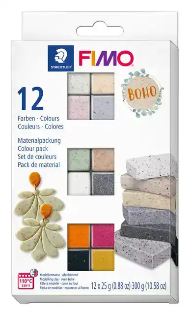FIMO® EFFECT BOHO SET 12X25 GR