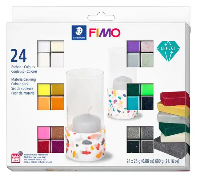 FIMO® EFFECT SET 24X25 GR