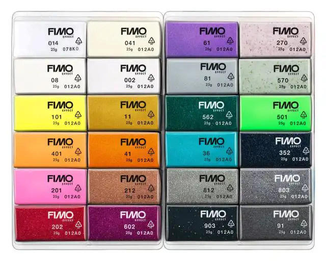 FIMO® EFFECT SET 24X25 GR