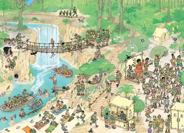 JUNGLETOCHT - JAN VAN HAASTEREN (1000)