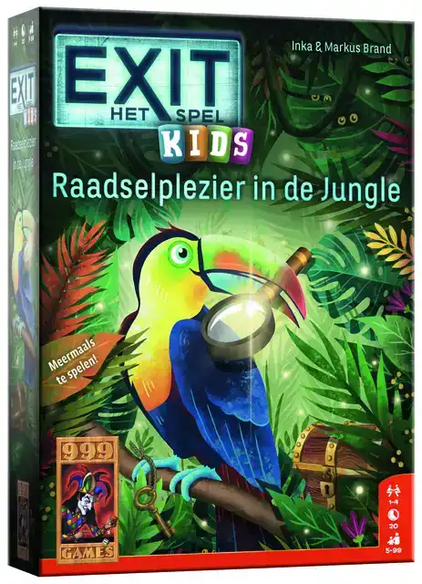 EXIT - KIDS RAADSELPLEZIER IN DE JUNGLE