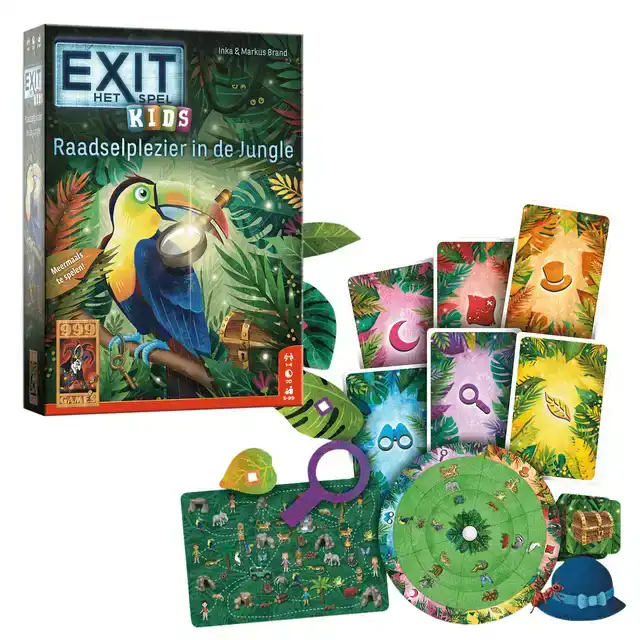 EXIT - KIDS RAADSELPLEZIER IN DE JUNGLE