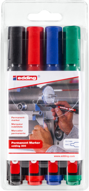 VILTSTIFT EDDING 300 ROND 1.5-3MM 4ST