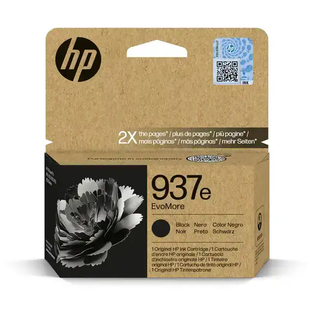 INKTCARTRIDGE HP 4S6W9NE 937 ZWART